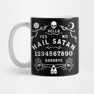 Hail Satan Ouija Board Mug